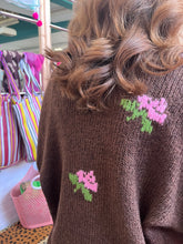 Load image into Gallery viewer, FLORA Cardigan (chocolate)