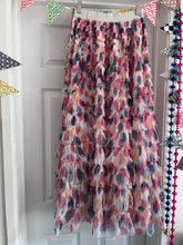 Load image into Gallery viewer, Dotty Balloon Ruffle Tulle Skirt (multi)