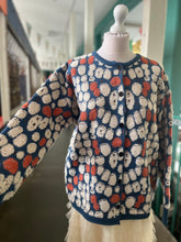 Load image into Gallery viewer, Blue floral Cardigan/jacket