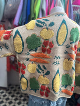 Load image into Gallery viewer, Market fruit and Veg Cardigan/jacket