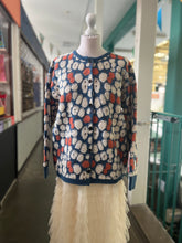 Load image into Gallery viewer, Blue floral Cardigan/jacket