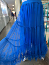 Load image into Gallery viewer, Tulle Skirt (Blue)

