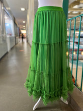 Load image into Gallery viewer, Tulle Skirt (moss green)

