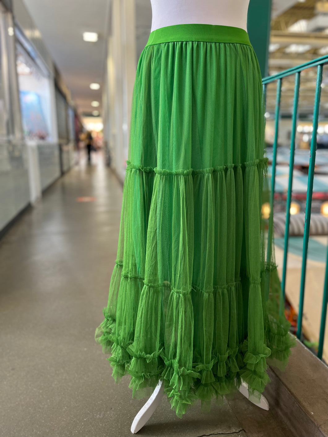 Tulle Skirt (moss green)