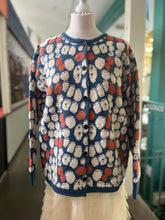 Load image into Gallery viewer, Blue floral Cardigan/jacket
