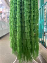 Load image into Gallery viewer, Ruffle Tulle Skirt (moss green)
