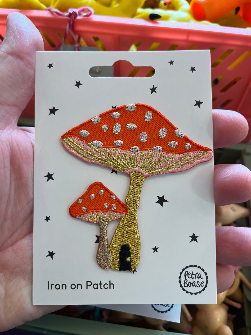 Mushroom Iron-on Patch
