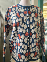 Load image into Gallery viewer, Blue floral Cardigan/jacket
