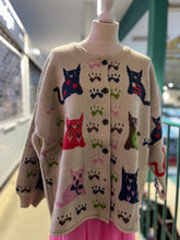 Load image into Gallery viewer, Crazy Cat Cardigan/jacket
