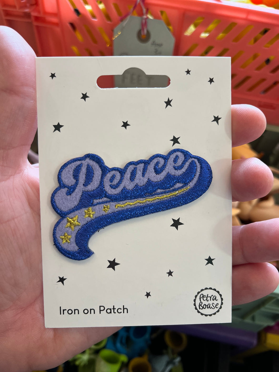 Peace Iron-on Patch