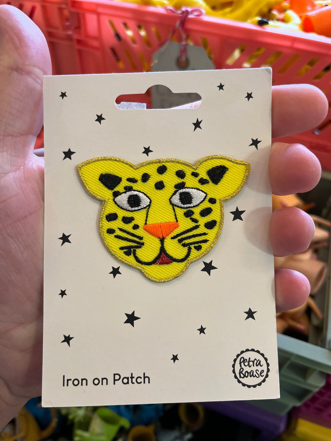 Leopard Iron-on Patch