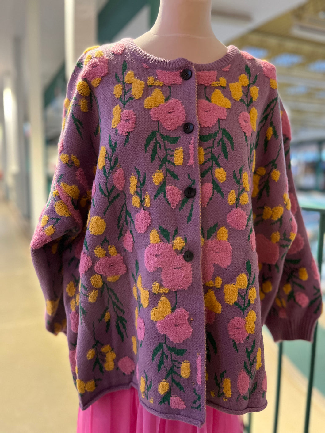 Floral Cardigan/jacket